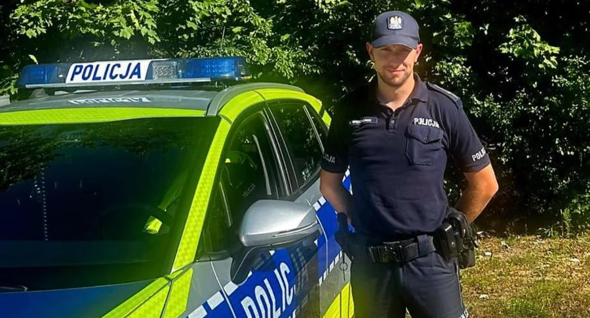 Służba nie zna wolnego, bohater z Tuliszkowa uratował życie poza służbą