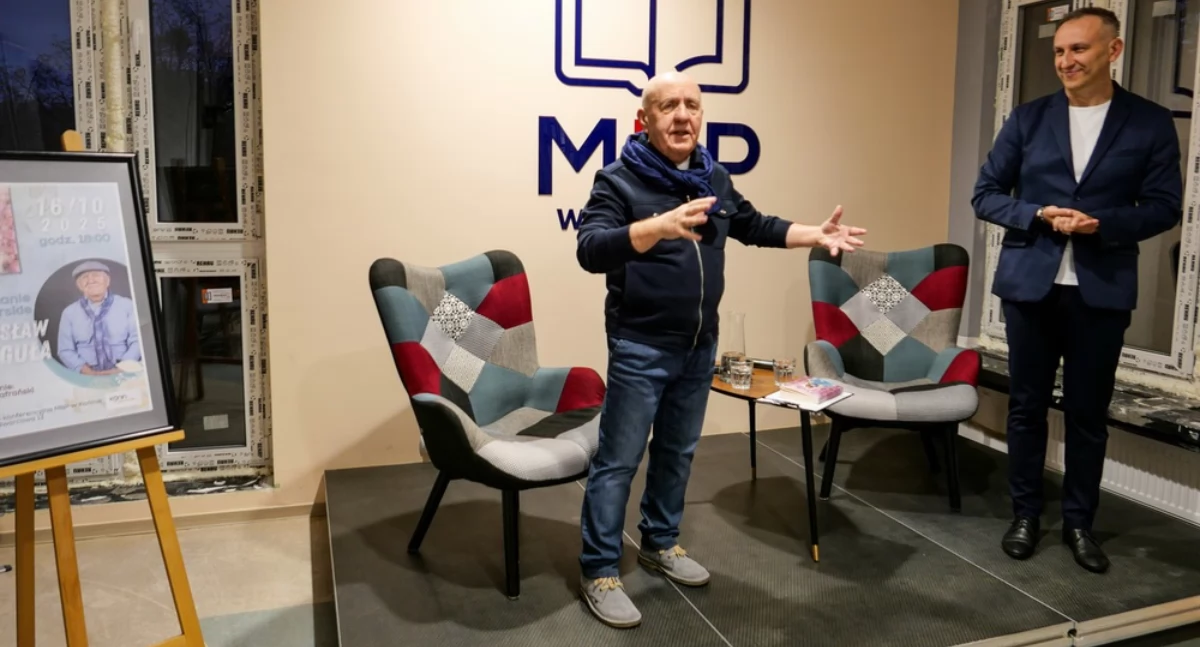 Stanisław Piguła spotkał się z czytelnikami. Dziennikarz i pisarz opowiadał o swojej nowej książce i pasji do pisania