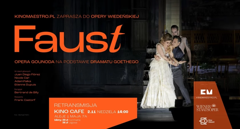 Opera Gounoda z Adamem Palką w roli Mefistofelesa. Zobacz „ Fausta” w Kinie Oskard 