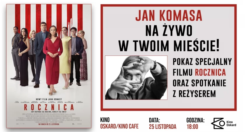 Spotkaj się z wybitnym reżyserem! Jan Komasa w Kinie Oskard