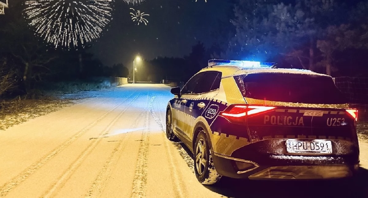 Sylwester w Koninie: Ponad 50 interwencji i zatrzymania nietrzeźwych kierowców