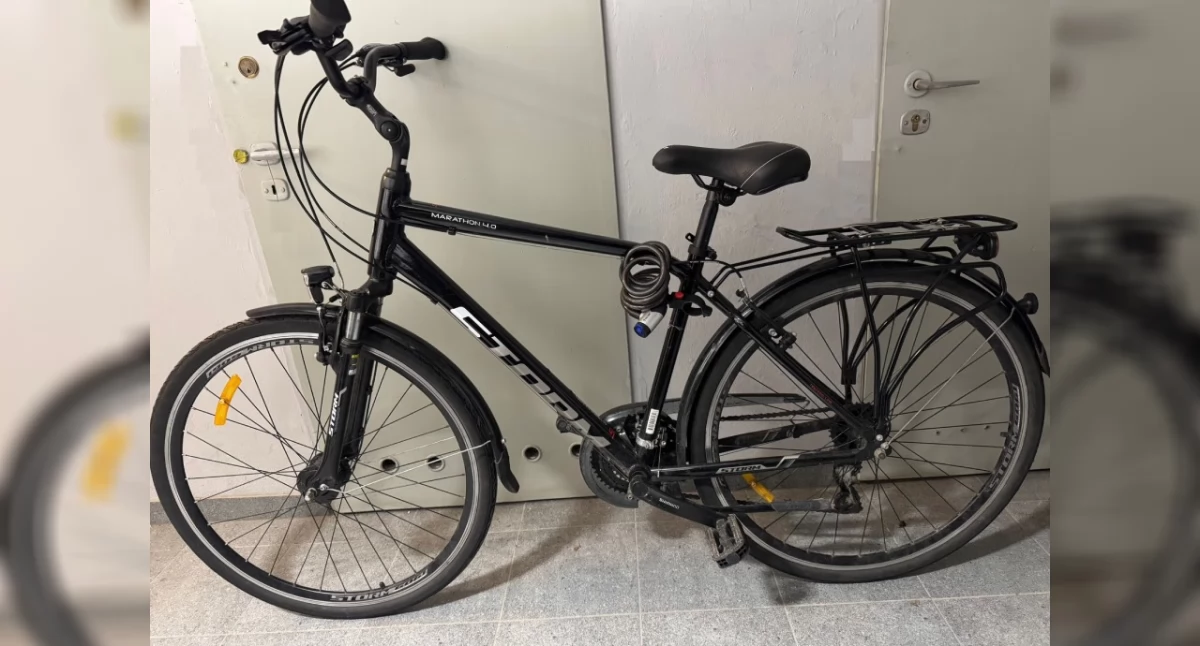 Policja w Słupcy poszukuje właściciela znalezionego roweru marki STORM