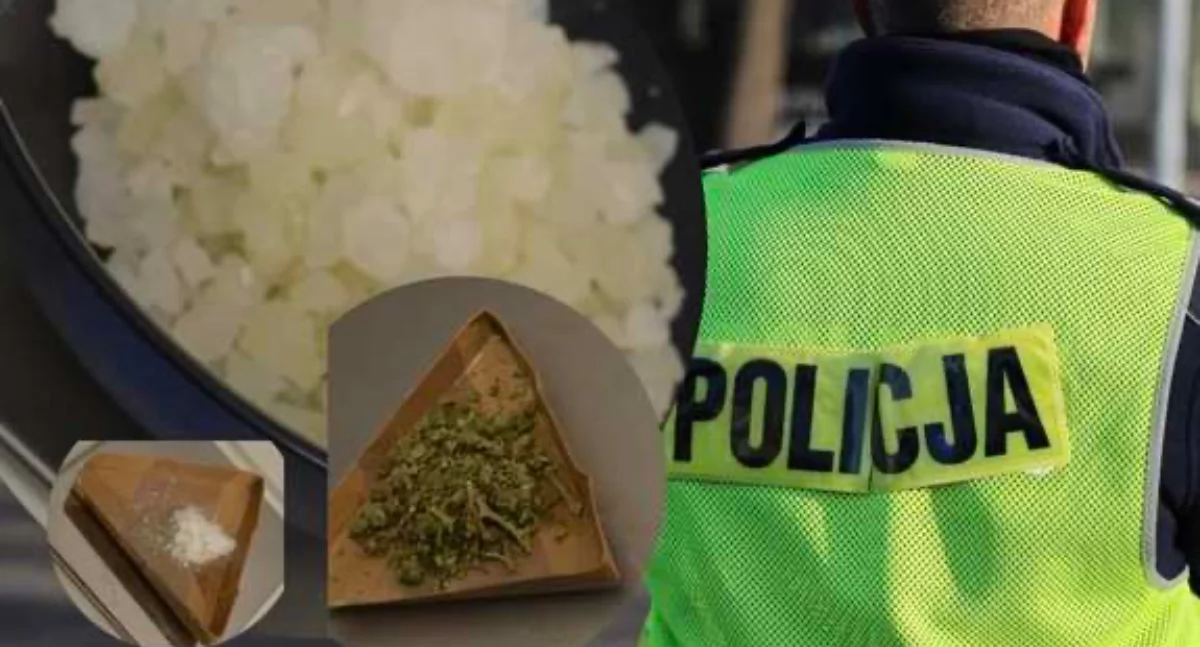 Zatrzymania narkotykowe w Koninie, trzy osoby w rękach policji, jeden podejrzany w areszcie