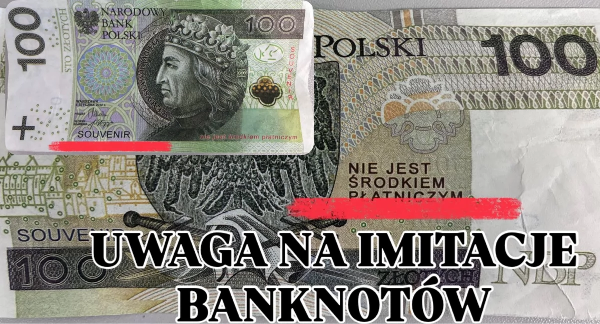Próba oszustwa na stacji paliw w powiecie tureckim. 19 latek zapłacił banknotem souvenir