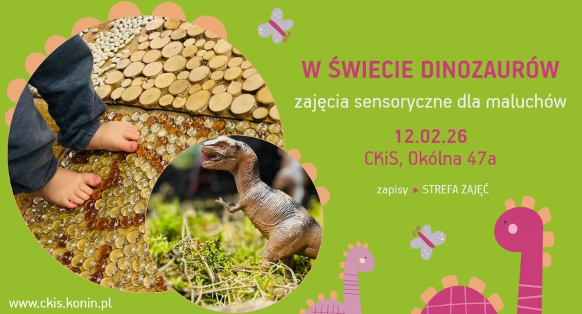 Zabawa, która wspiera rozwój! Zajęcia sensoryczne w Centrum Kultury i Sztuki w Koninie