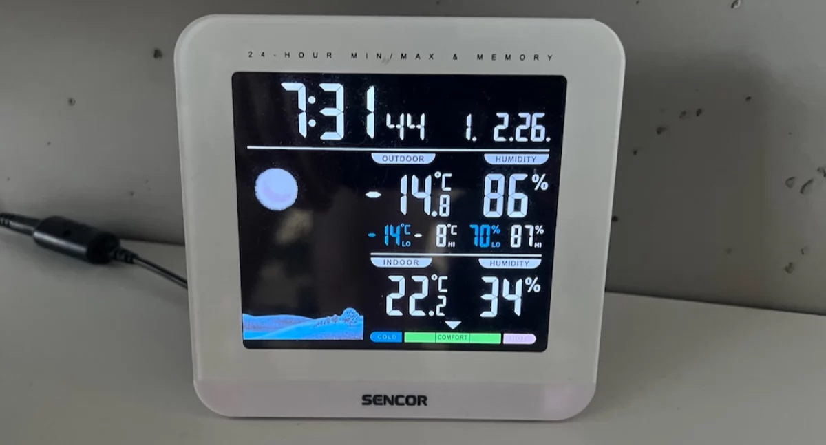 Silne mrozy w Koninie – temperatura spadła poniżej -14 stopni. Ostrzeżenie IMGW dla regionu!