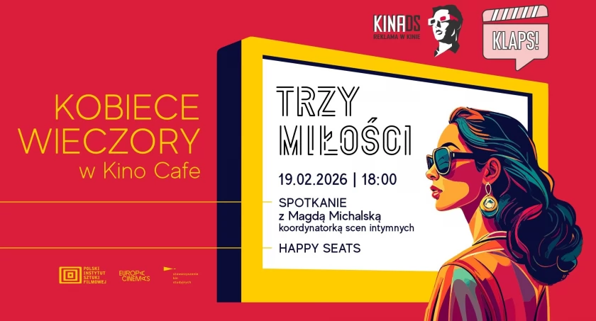 Zmysłowy seans i spotkanie z koordynatorką scen intymnych w Kinie Cafe 