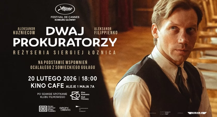 Zobacz europejskie kino na najwyższym poziomie – „Dwaj prokuratorzy” w Kinie Cafe