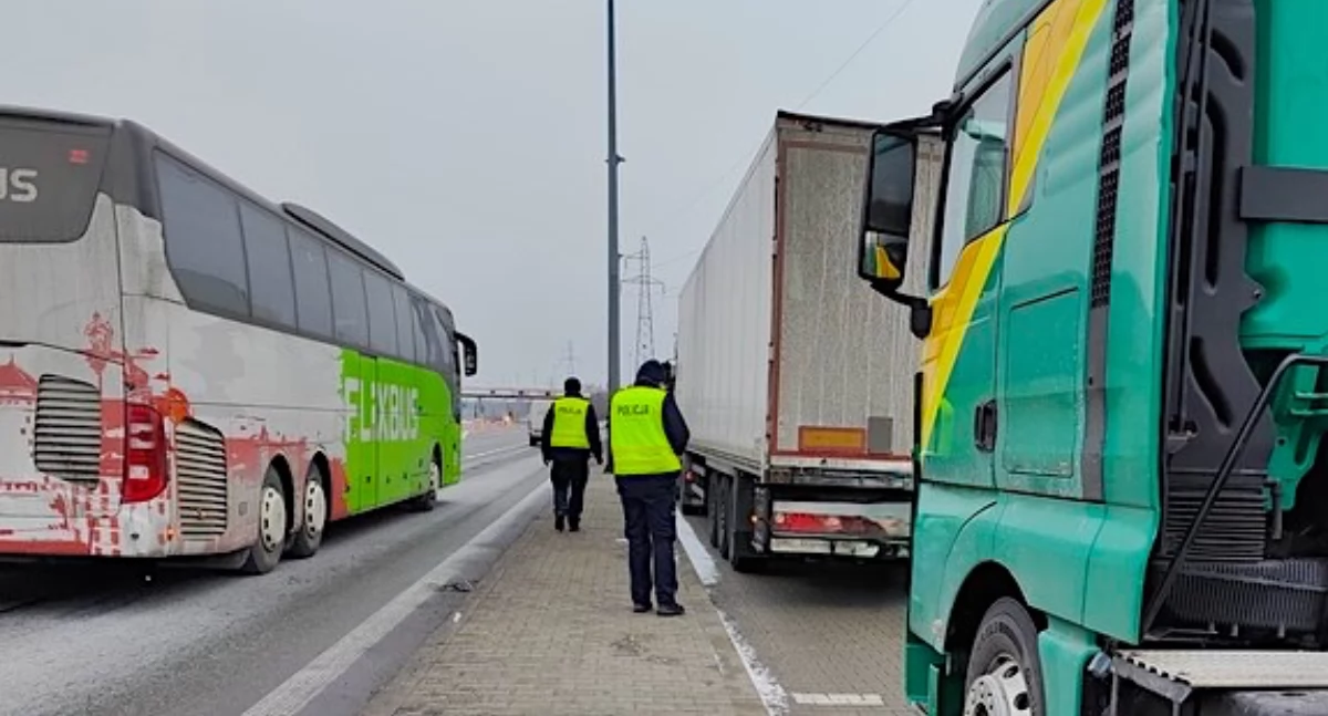 Zakaz prowadzenia pojazdów zlekceważony na A2 pod Koninem - 32-latek zatrzymany ciężarówką Iveco, Sąd Rejonowy w Koninie wydał surowy wyrok