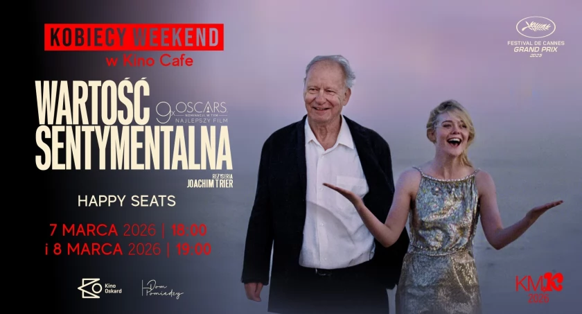 Zobacz dobry film podczas Kobiecego weekendu w Kinie Cafe