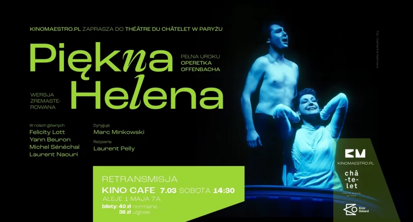 Zobacz pełną uroku operetkę „Piękna Helena” w Kinie Oskard