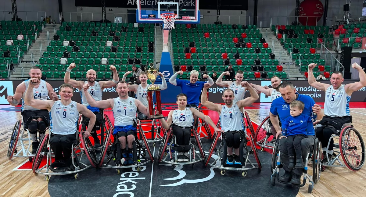 Mustang Konin Superpuchar Polski 2026 – koszykarze na wózkach z Konina rozbili Scyzory Kielce 84:63!