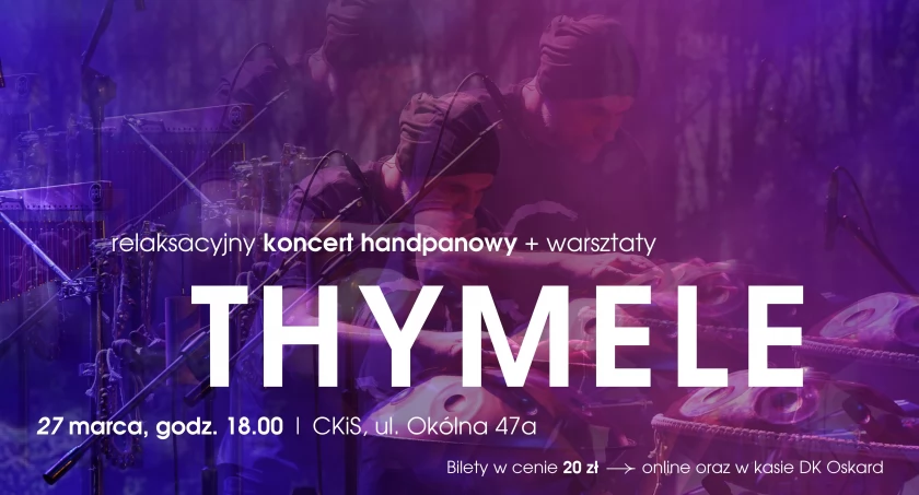 THYMELE – warsztaty i koncert handpanowy w CKiS