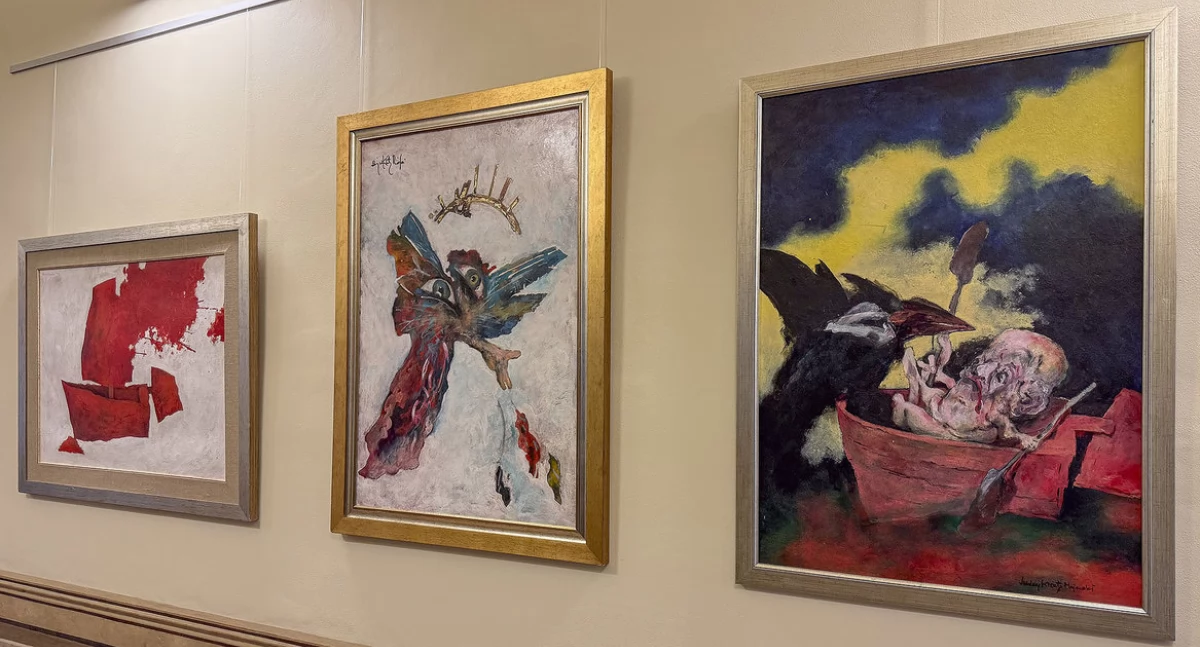 Wernisaż wystawy Andrzeja Kreutza Majewskiego w Kościelcu – prace mistrza w PLSP