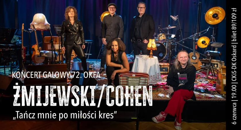 Artur Żmijewski śpiewa Cohena! Koncert „Tańcz mnie po miłości kres”
