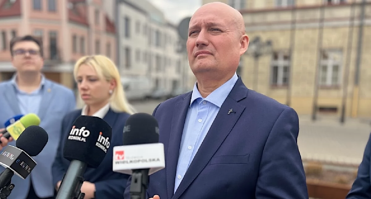 Ostra wymiana zdań o elektrowni atomowej w Koninie – poseł PiS Hoffmann oskarża KO o „oszukiwanie mieszkańców”
