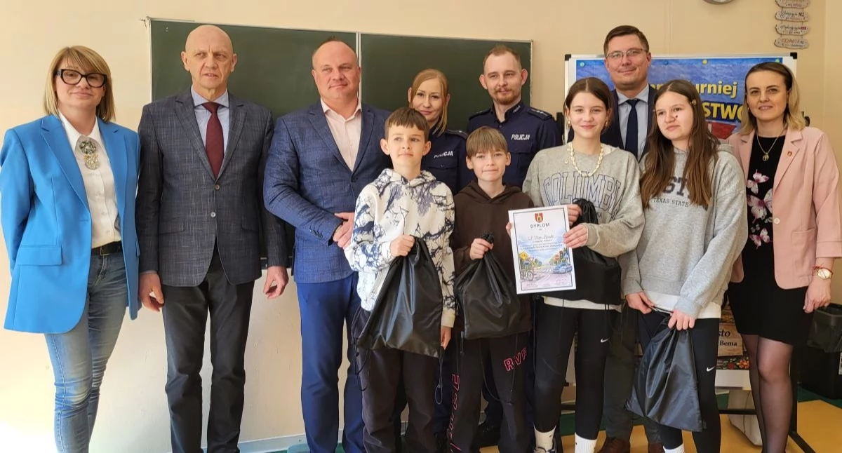 Młodzi mistrzowie bezpieczeństwa w ruchu drogowym