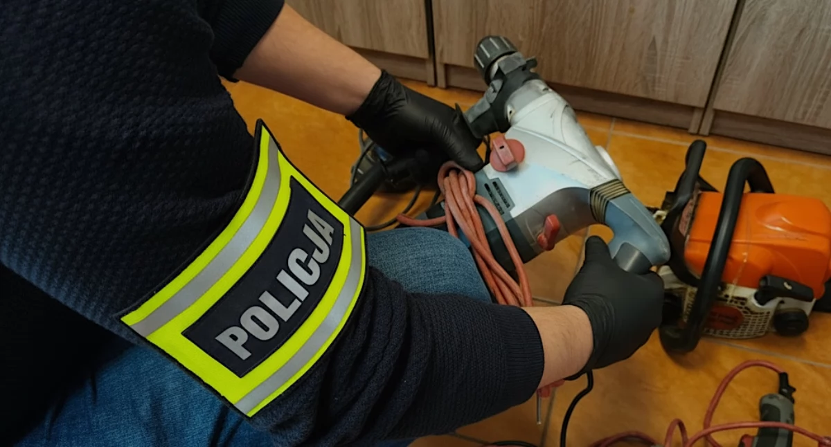 10-latek namówiony do kradzieży elektronarzędzi w powiecie kolskim – 37-latek zatrzymany