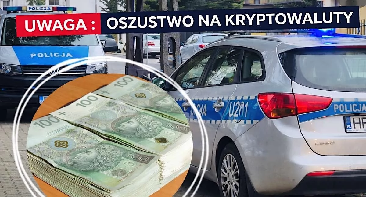 45-latka z Konina straciła 550 tysięcy złotych w oszustwie kryptowalutowym