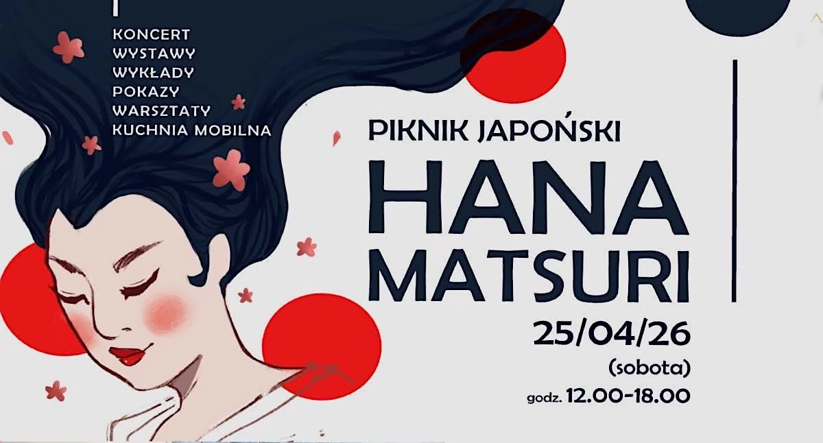 Hana Matsuri w Koninie – Piknik Japoński 2026 już 25 kwietnia w Muzeum Okręgowym