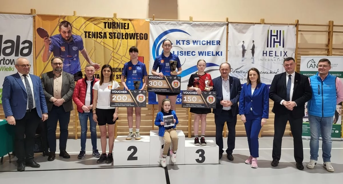 Tenis stołowy połączył pokolenia – Turniej o Puchar Wójta 