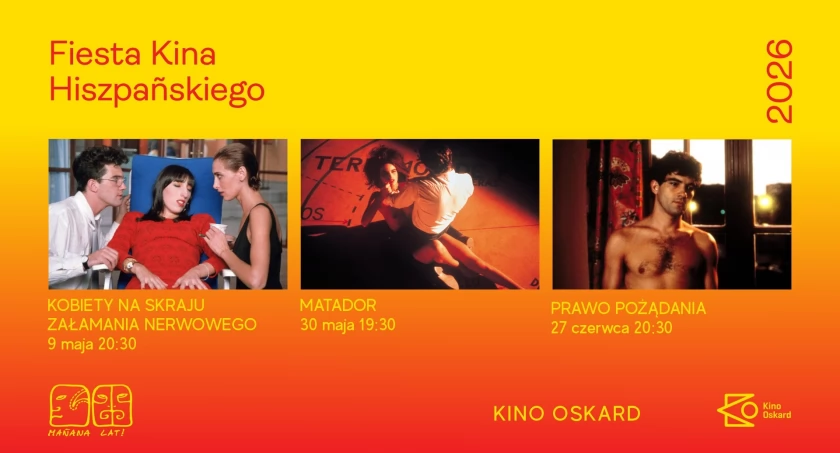 A jak Almodóvar, B jak Banderas, czyli hiszpańska klasyka w Kinie Oskard