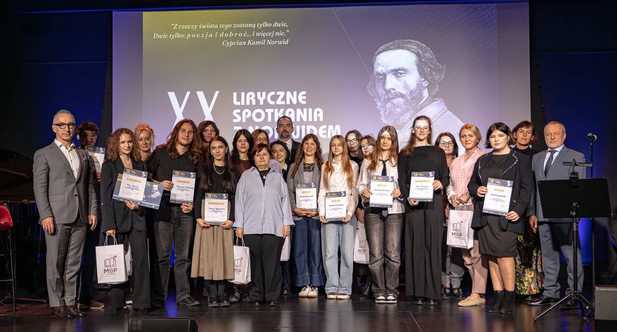 XX jubileuszowe Liryczne Spotkania z Norwidem w Koninie. Znamy laureatów prestiżowego konkursu recytatorskiego