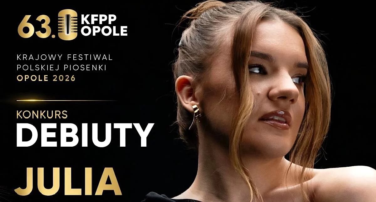 Julia Wasielewska z Konina jedzie na Festiwal w Opolu! Wystąpi w prestiżowym koncercie Debiuty