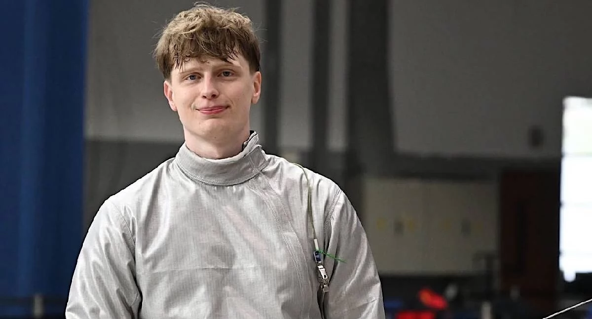 Kacper Nowinowski z Konina na Mistrzostwach Europy U-23 w szabli