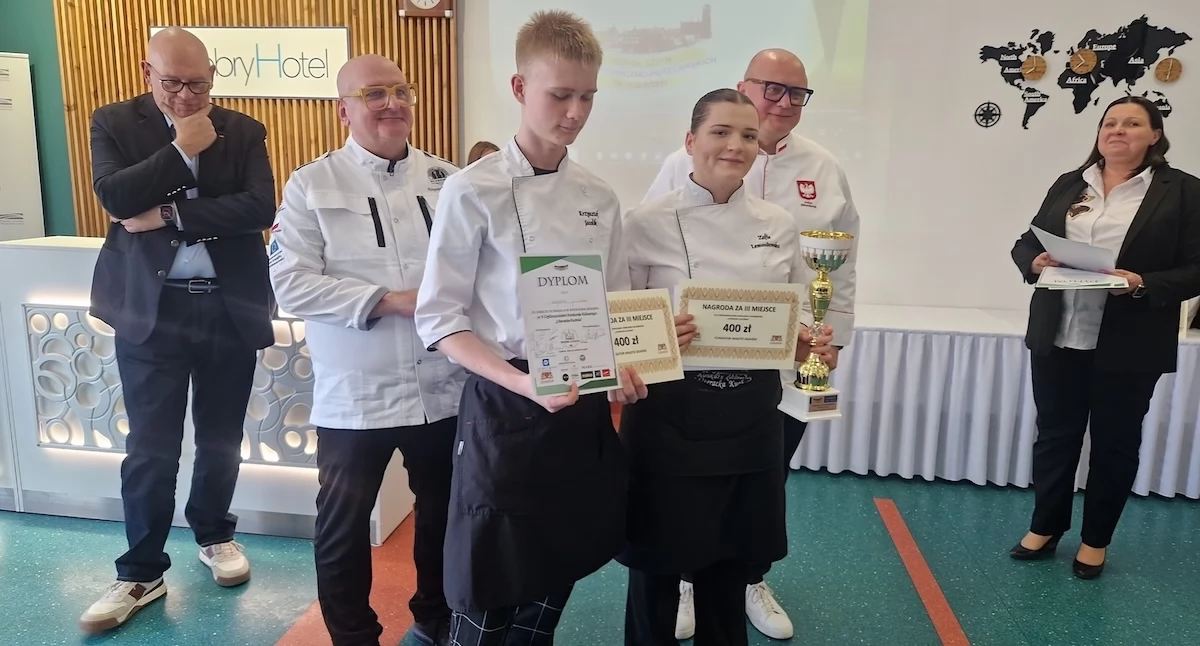 Sukces uczniów z Żychlina. Potrójne podium w ogólnopolskim konkursie kulinarnym