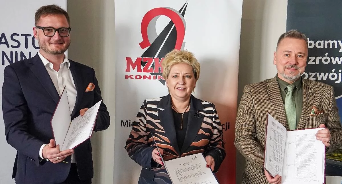 Konin inwestuje w zielony transport. MZK z finansowaniem na autobusy wodorowe i nową zajezdnię