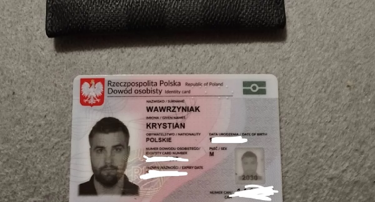 Znaleziono portfel z dokumentami w Koninie. Właścicielem jest Krystian Wawrzyniak