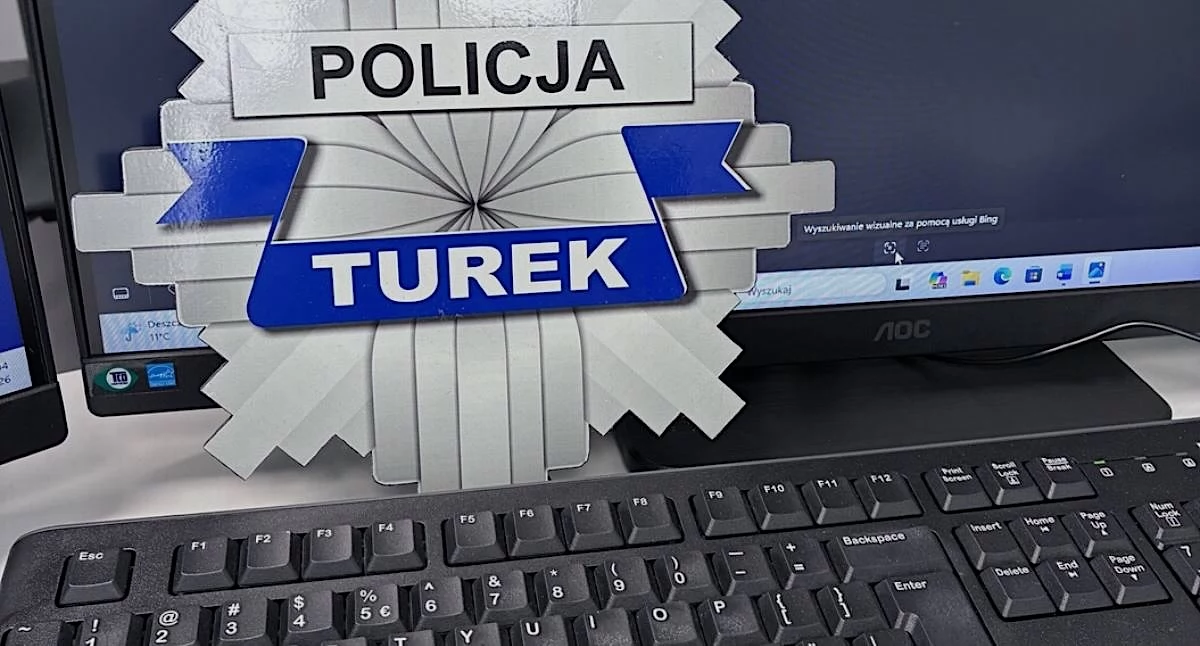 Coraz więcej oszustw internetowych w regionie. Policja ostrzega mieszkańców Turku i okolic
