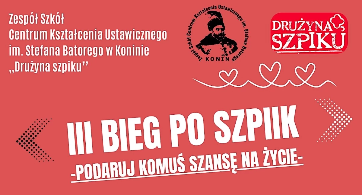 Konin pobiegnie dla życia. Już 29 maja wielki „III Bieg po Szpik” na Bulwarze Nadwarciańskim