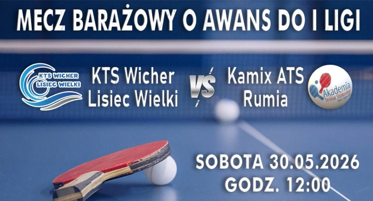 KTS Wicher Lisiec Wielki przed szansą awansu do 1 ligi