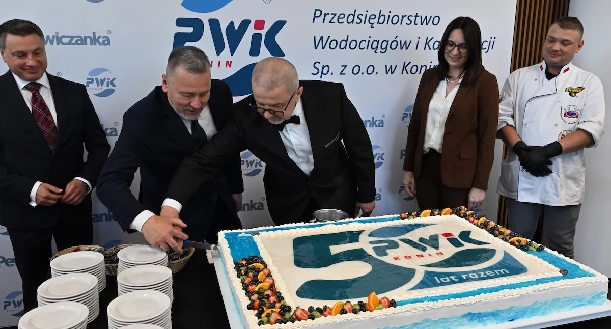 PWiK Konin ma już 50 lat. Jubileusz miejskiej spółki i podziękowania dla pracowników