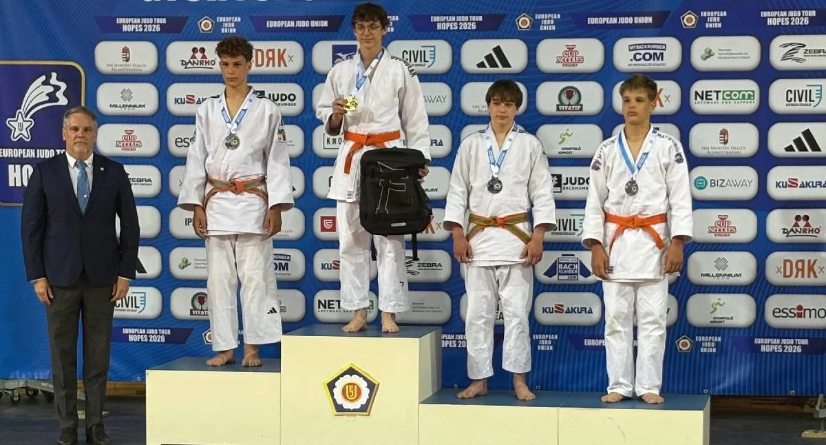 Brąz Pucharu Europy dla Bartłomieja Józefiaka. Judocy z regionu konińskiego błyszczą na krajowych i międzynarodowych matach