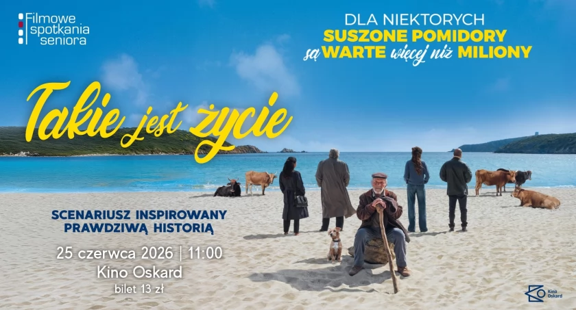 Historia o tym, co naprawdę ważne. Filmowe spotkania seniora w Kinie Oskard