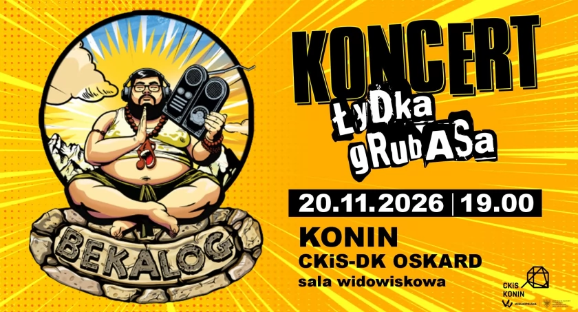 Łydka Grubasa w Koninie z „Bekalogiem”