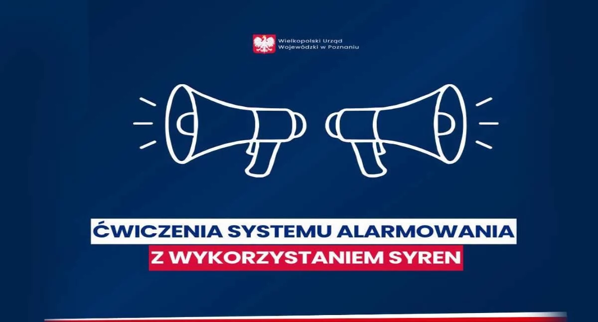 Dziś w całej Polsce zawyją syreny. Ruszają ogólnokrajowe ćwiczenia „ALARM 2026”