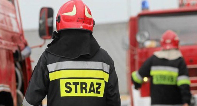 10 pożarów w sylwestrową noc