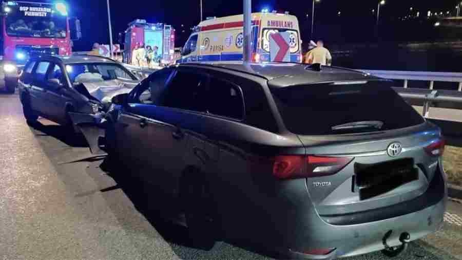 Wypadek na autostradzie A2, kierowca jechał pod prąd