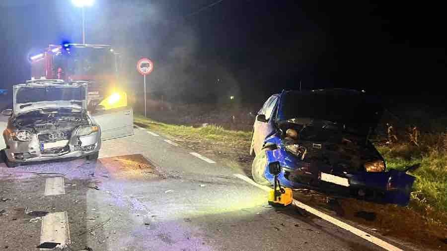Wypadek w miejscowości Dąbie