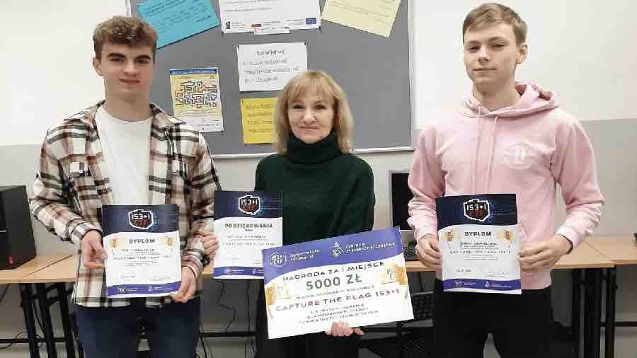 I miejsce dla uczniów II LO