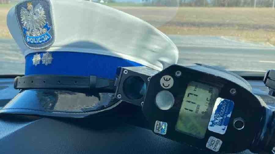 Pędził w terenie zabudowanym z prędkością 117 km/h.