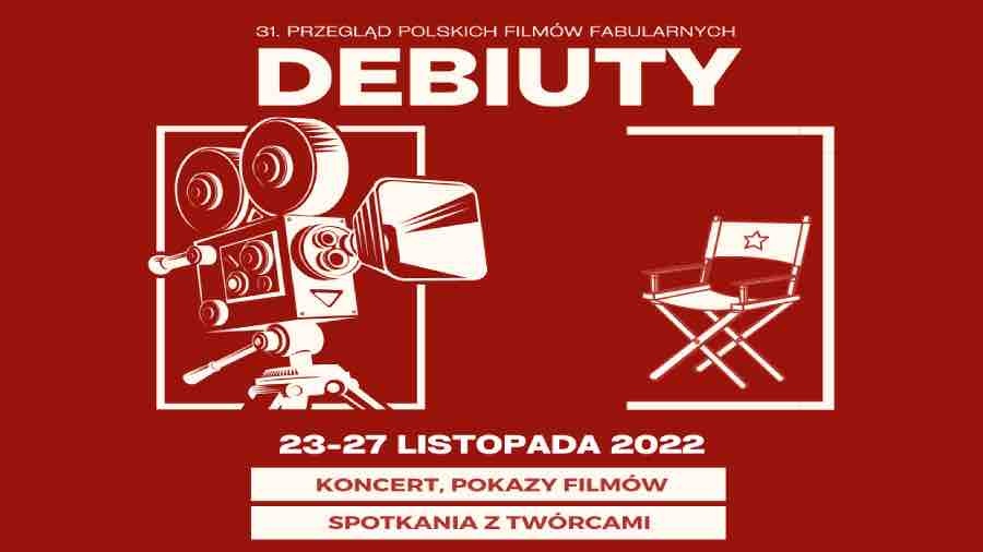 Przegląd Polskich Filmów Fabularnych DEBIUTY odbędzie się w Koninie po raz 31