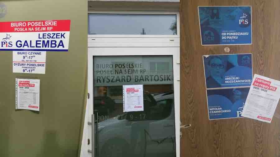 Faktury dla posłów PIS