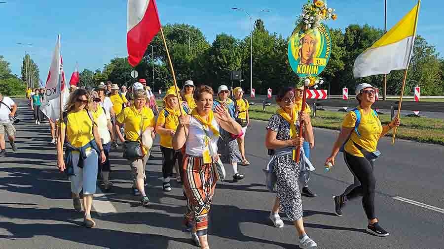 Piesza pielgrzymka na Jasną Górę