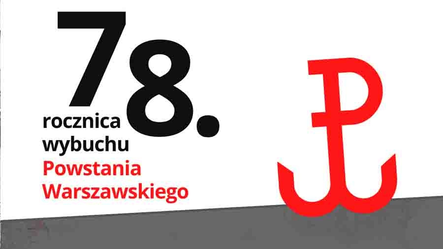 78. rocznica wybuchu Powstania Warszawskiego