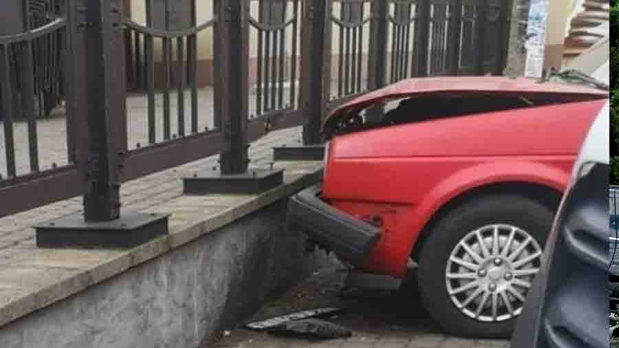 Potrącenie pieszego przez samochód